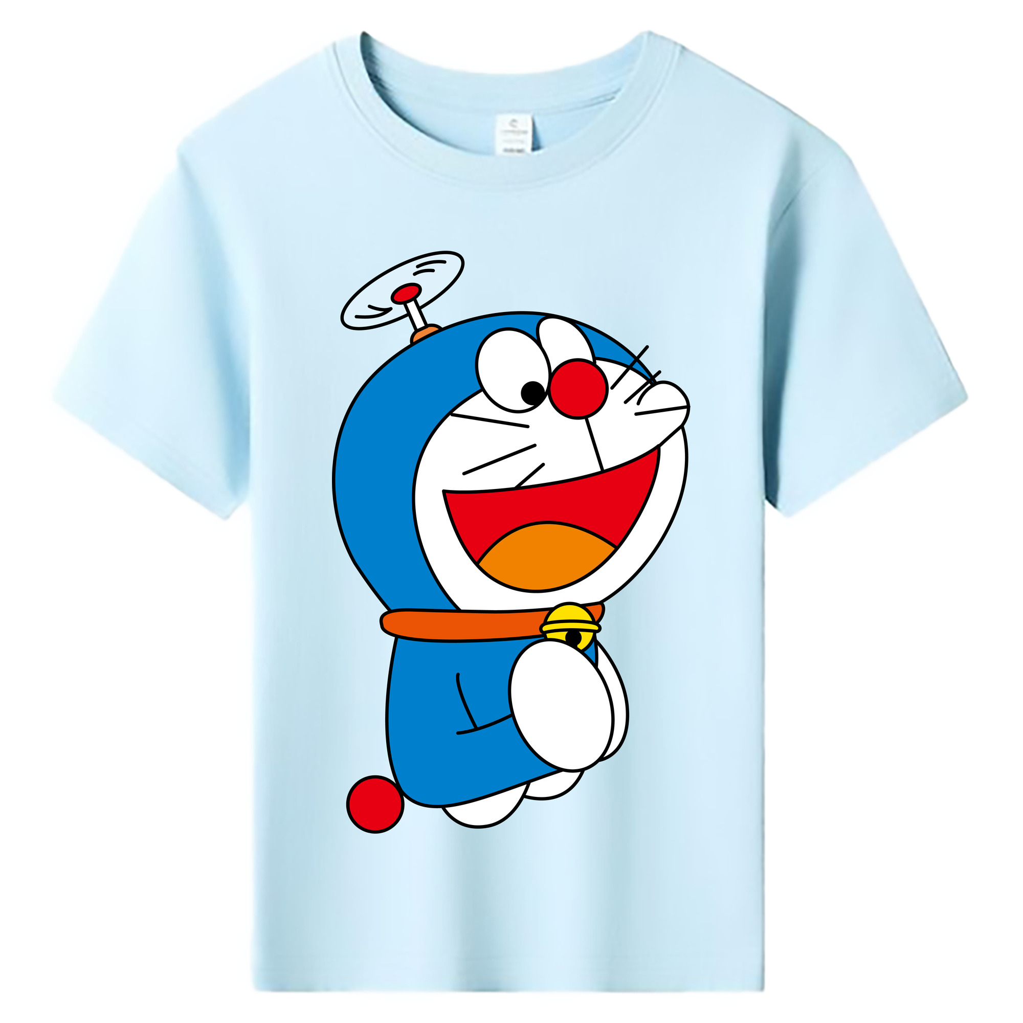 （画像用） ドラえもん Doraemon 綿100％キッズTシャツ（フロントプリント）